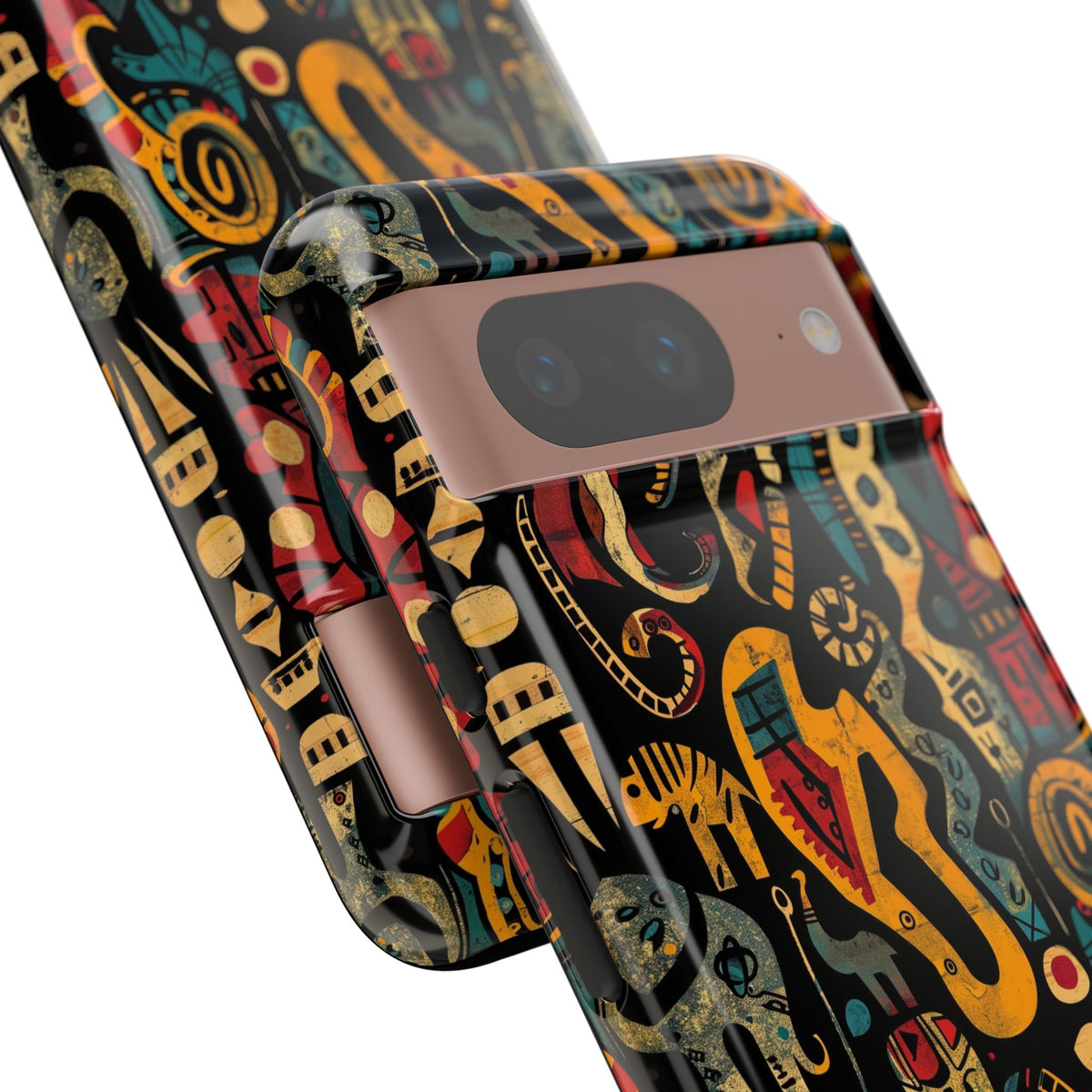 Stylish African Pattern Phone Case – Unique and Vibrant Protection 153