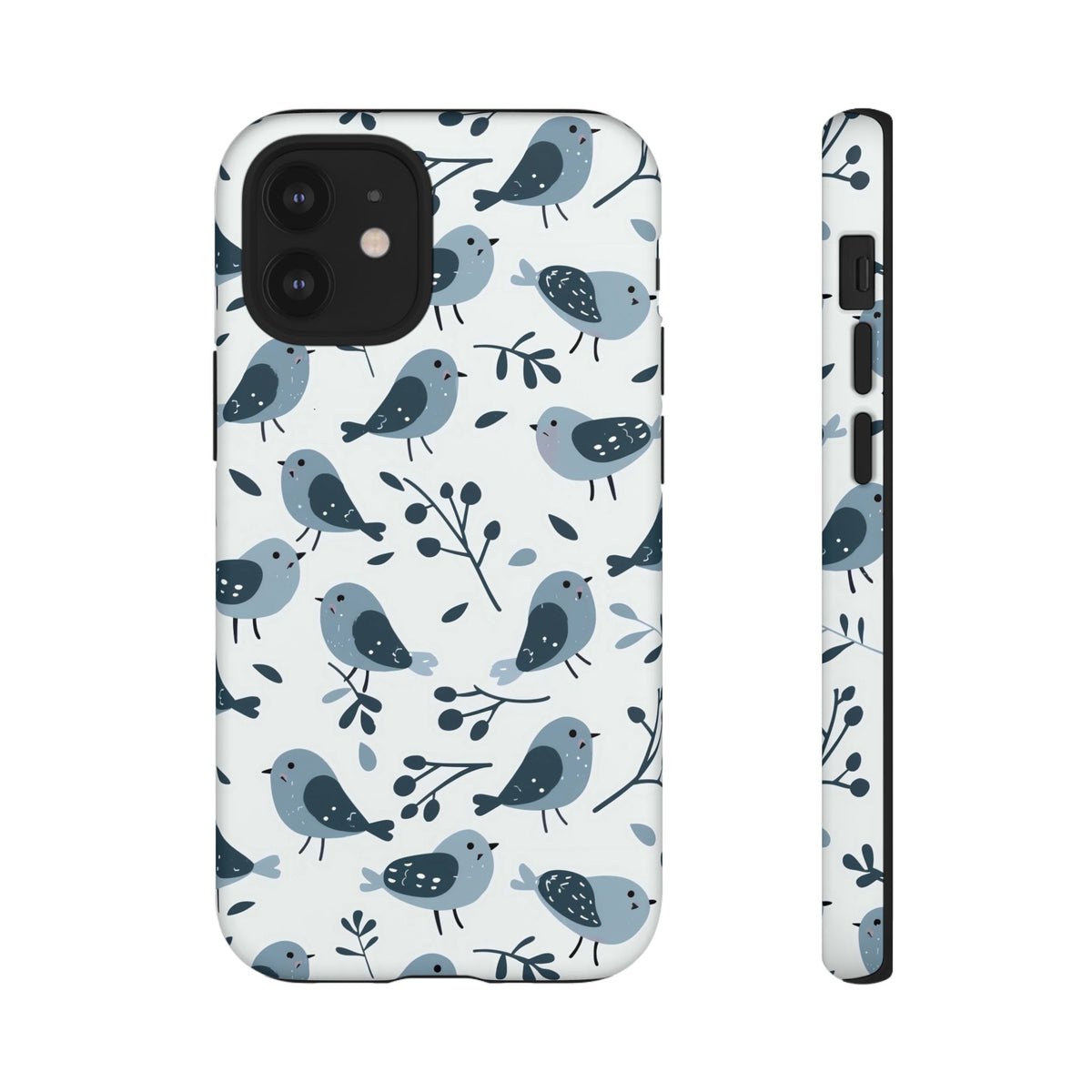 Birds Seamless Pattern Phone Case – Elegant and Timeless Avian Design 10