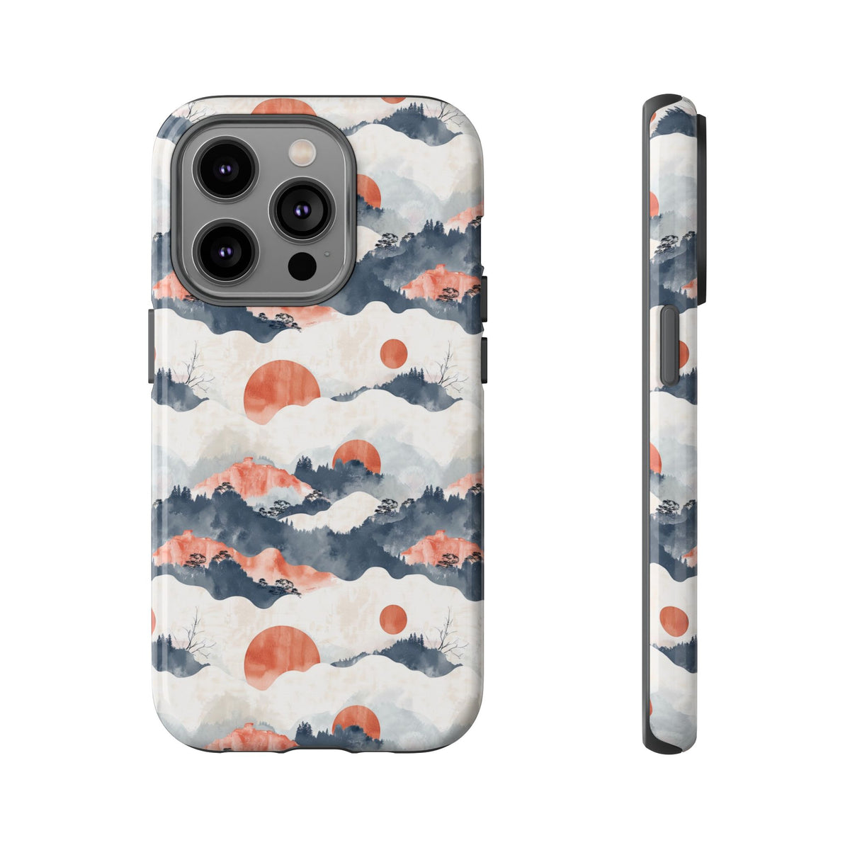 Japanese Pattern Phone Case – Elegant & Timeless Design for Your Phone 139