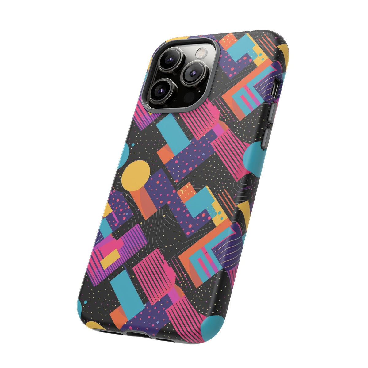 Retro 80s Seamless Phone Case – Vintage Style Meets Modern Protection 088