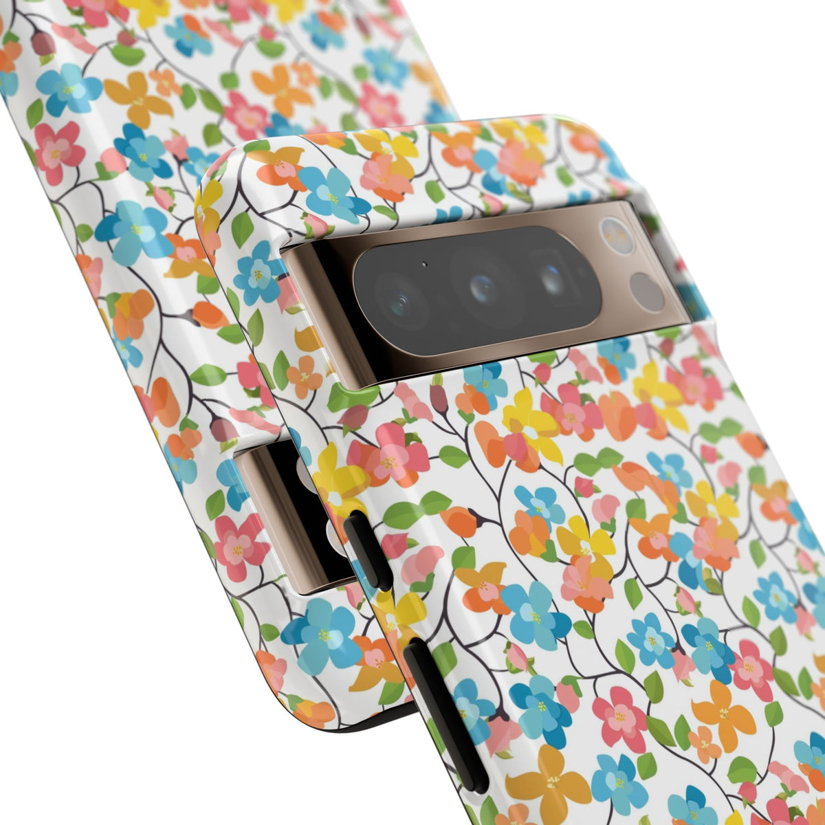 Spring Pattern Phone Case – Fresh & Vibrant Design for Your Phone 407