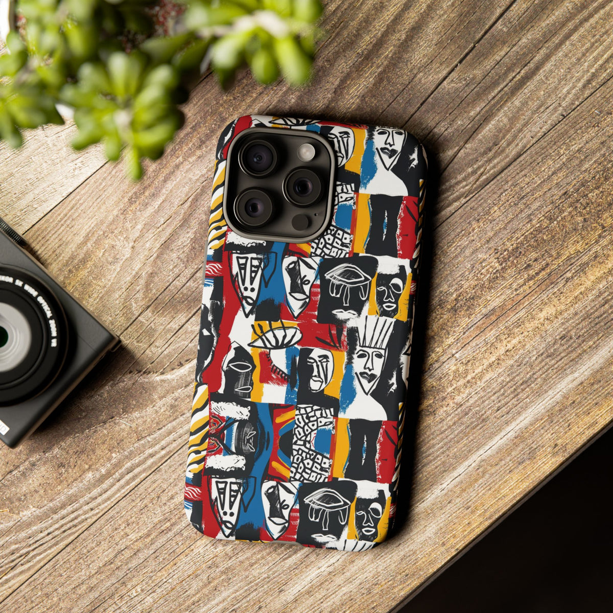 Stylish African Pattern Phone Case – Unique and Vibrant Protection 105