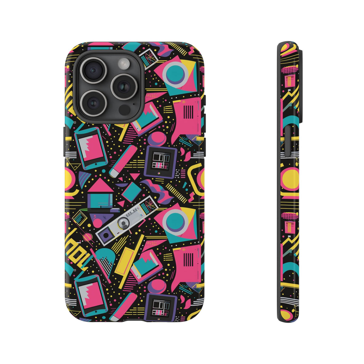 Retro 80s Seamless Phone Case – Vintage Style Meets Modern Protection 192