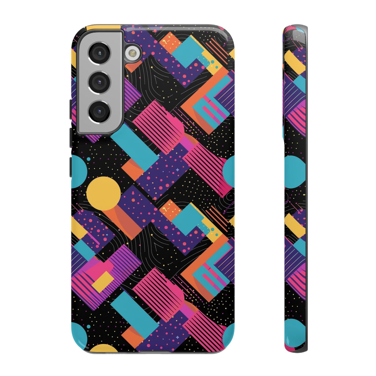 Retro 80s Seamless Phone Case – Vintage Style Meets Modern Protection 088