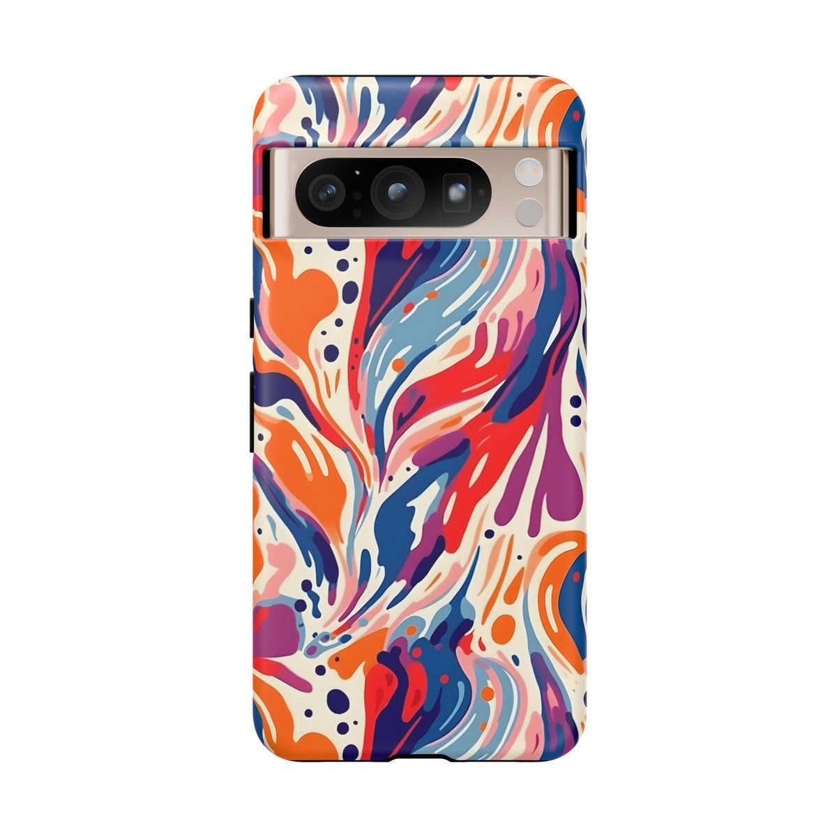 Abstract Painting Design Phone Case – Modern Art-Inspired Phone Cover 6