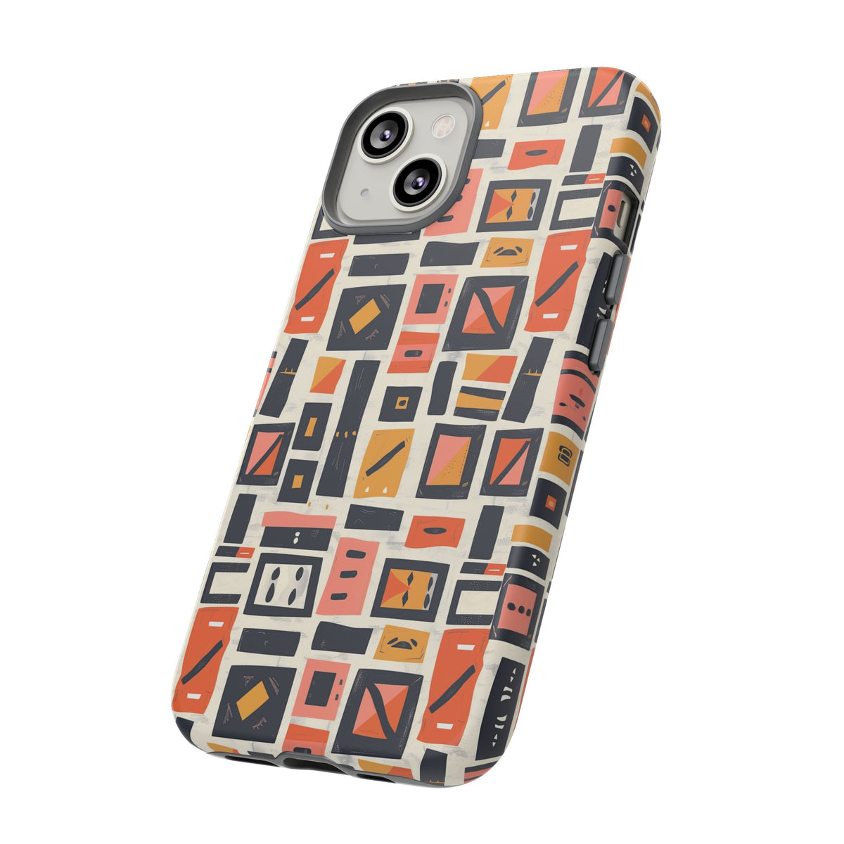 Stylish African Pattern Phone Case – Unique and Vibrant Protection 087