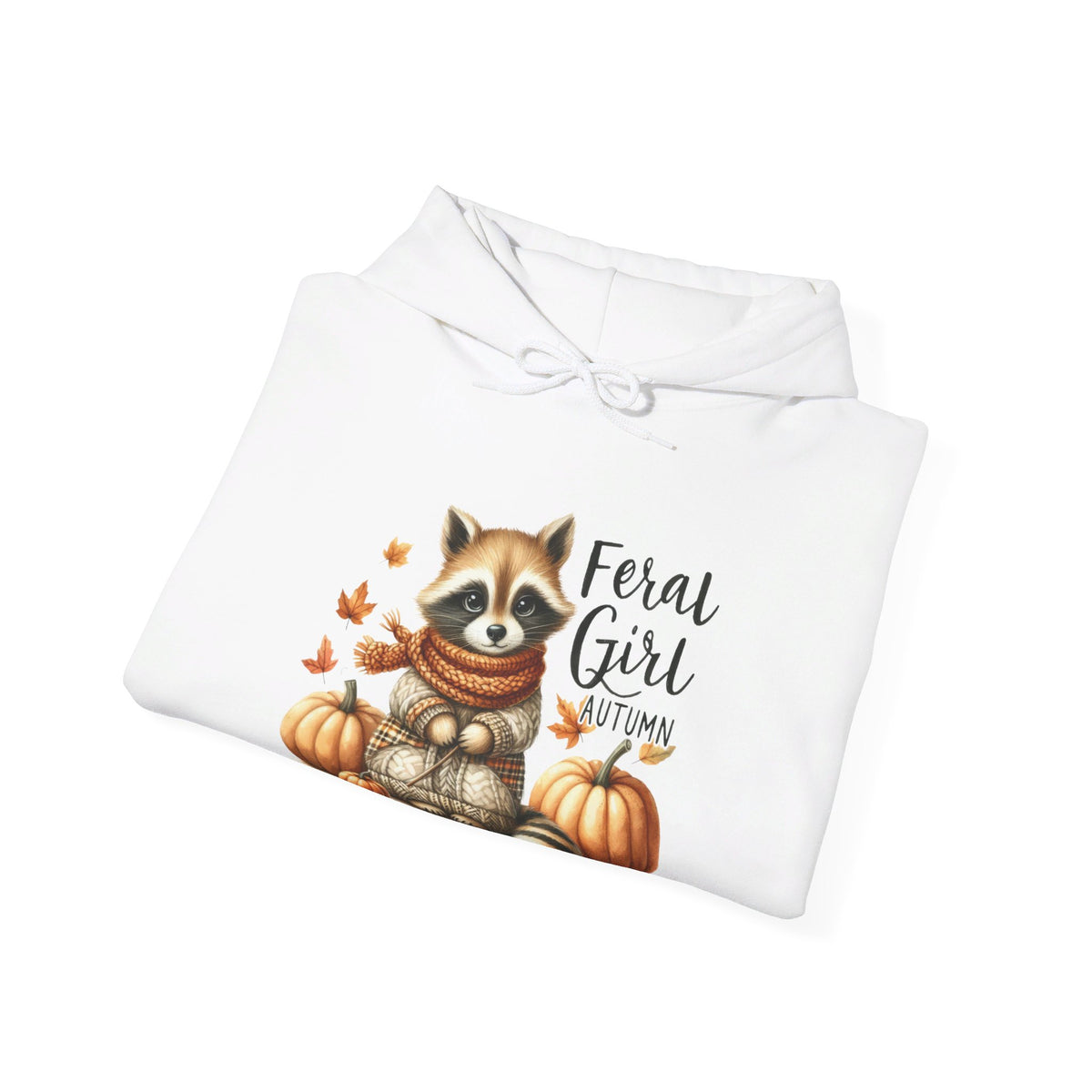 Feral Girl Autumn Unisex Hooded Sweatshirt