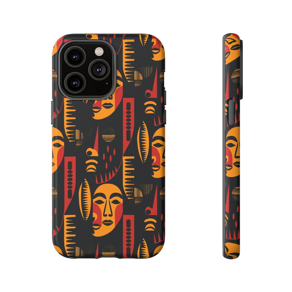 Stylish African Pattern Phone Case – Unique and Vibrant Protection 203