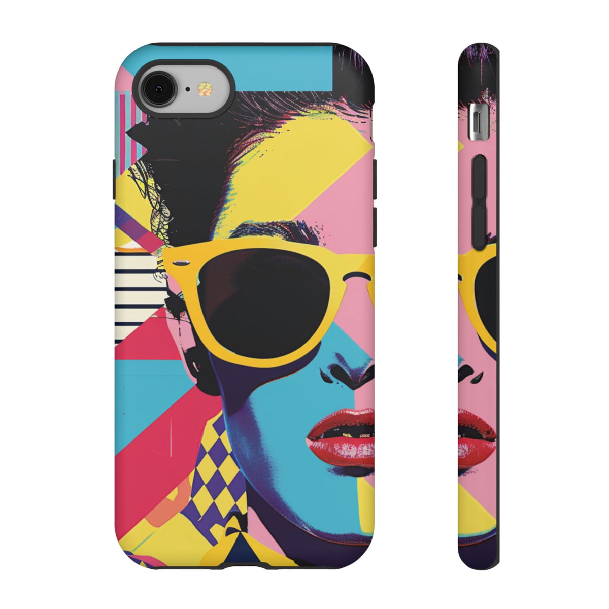 Retro 80s Seamless Phone Case – Vintage Style Meets Modern Protection 7