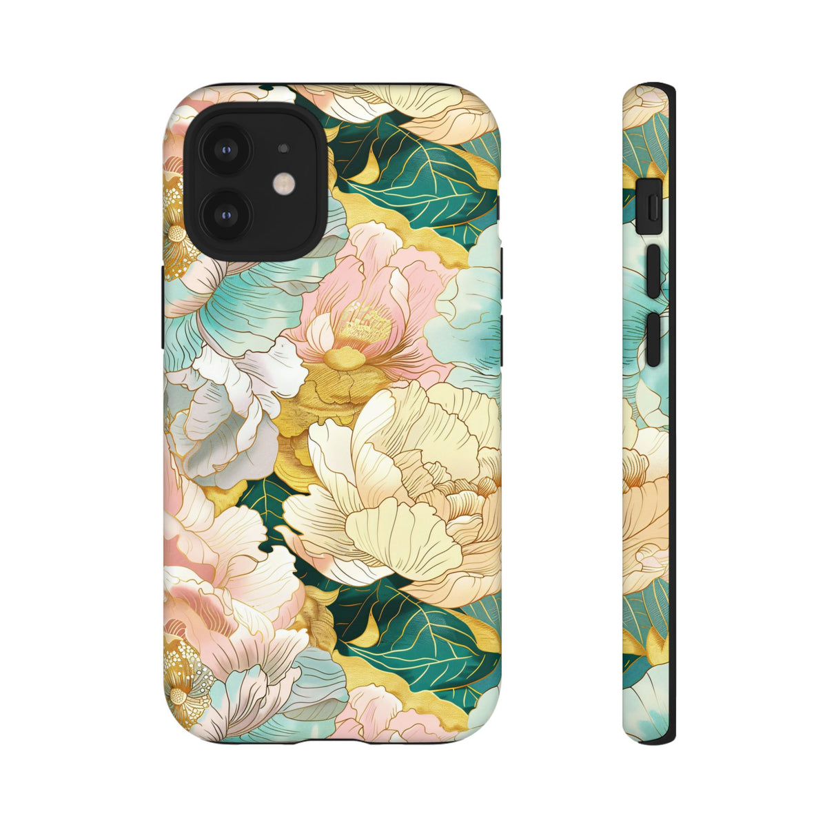 Japanese Blossom Asian Floral Design Phone Case – Elegant Floral Phone Cover