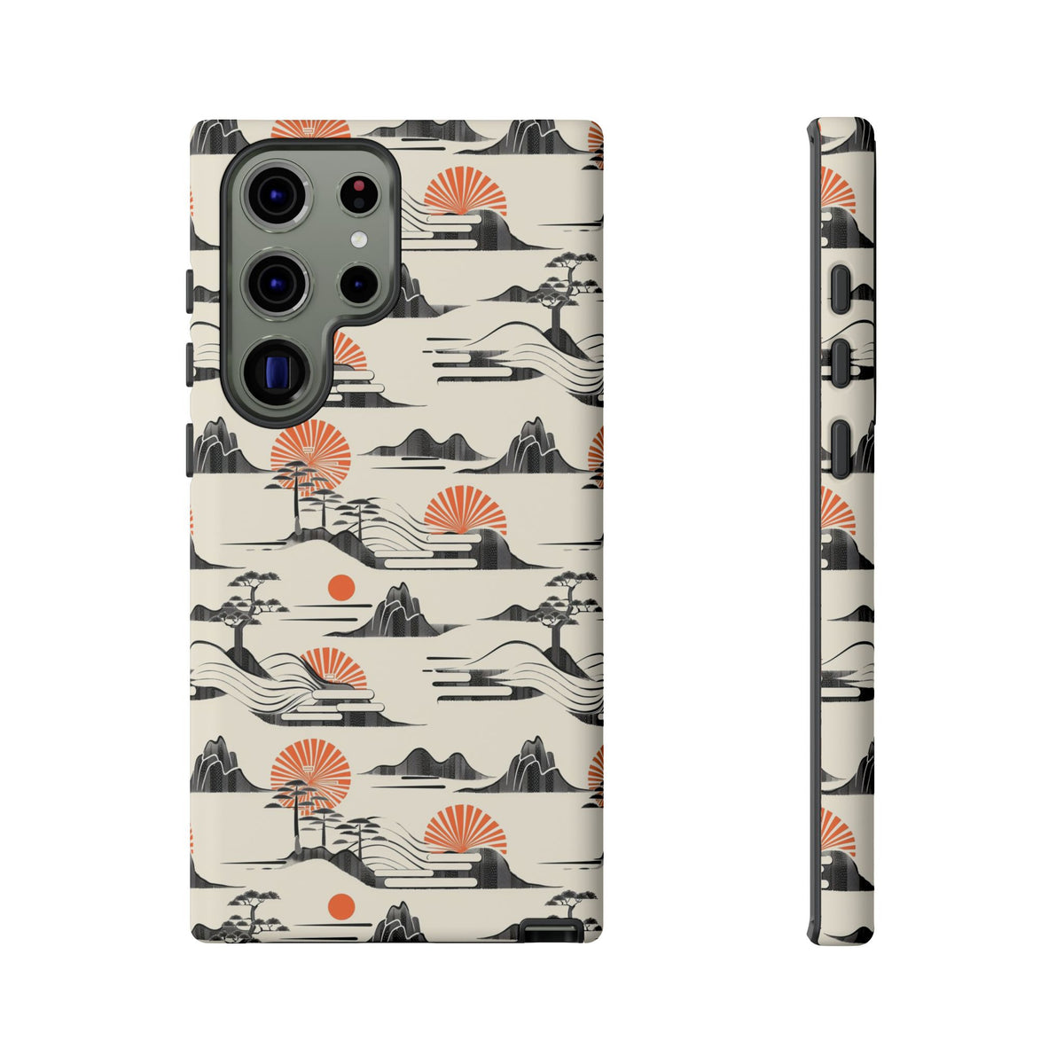 Japanese Pattern Phone Case – Elegant & Timeless Design for Your Phone 022