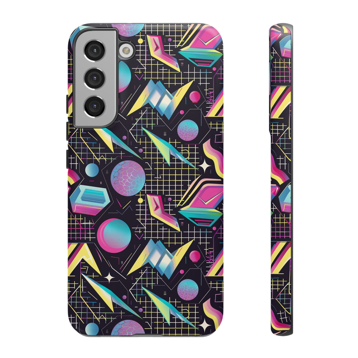 Retro 80s Seamless Phone Case – Vintage Style Meets Modern Protection 086