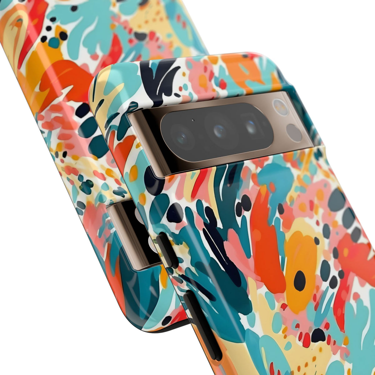 Abstract Painting Design Phone Case – Modern Art-Inspired Phone Cover 7