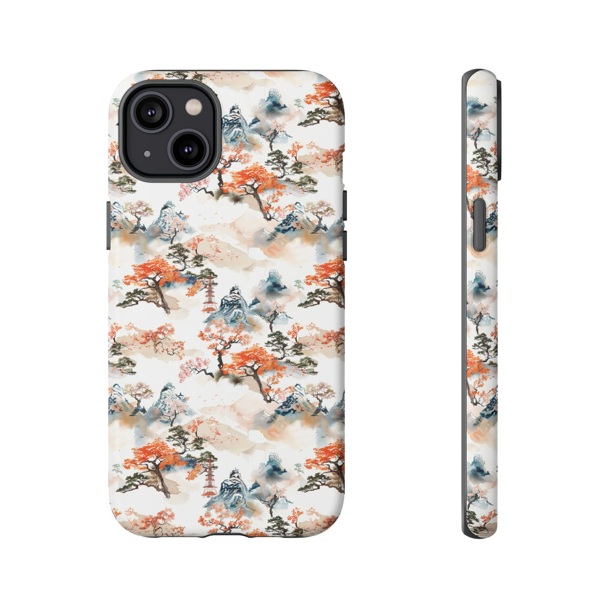 Japanese Pattern Phone Case – Elegant & Timeless Design for Your Phone 506