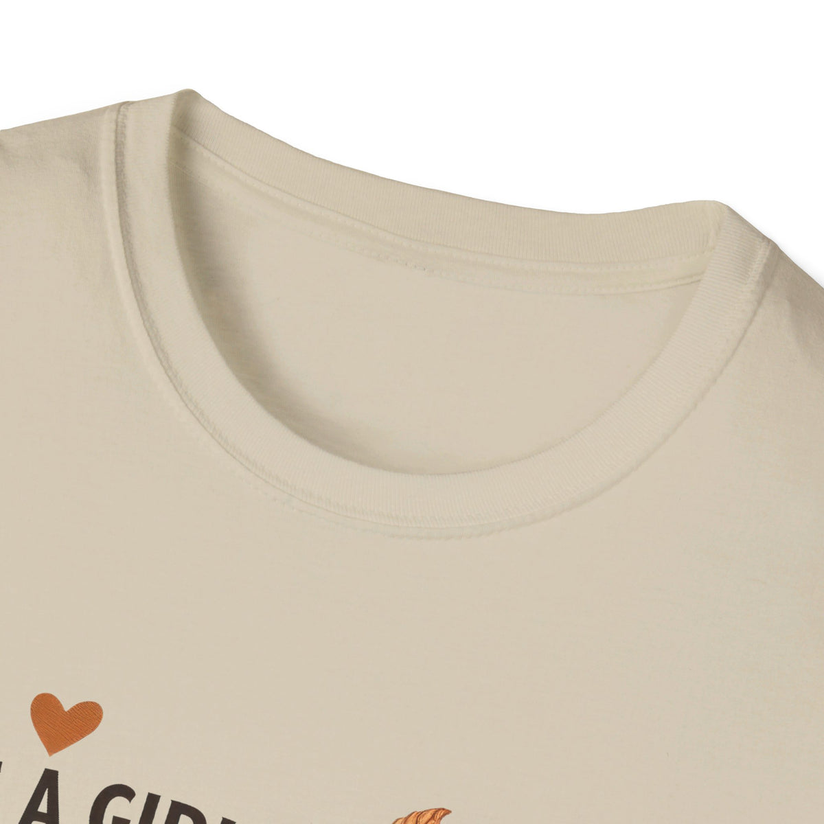 Just A Girl Unisex Softstyle T-Shirt