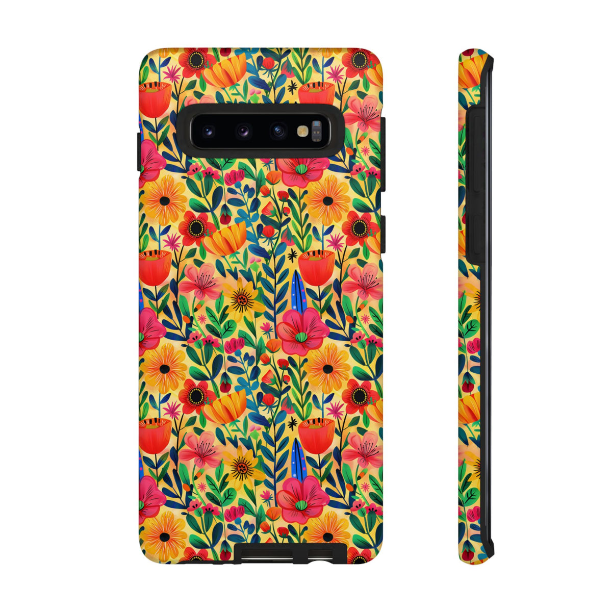 Frida Kahlo's Flower Phone Case – Artistic Elegance for Your Phone 7