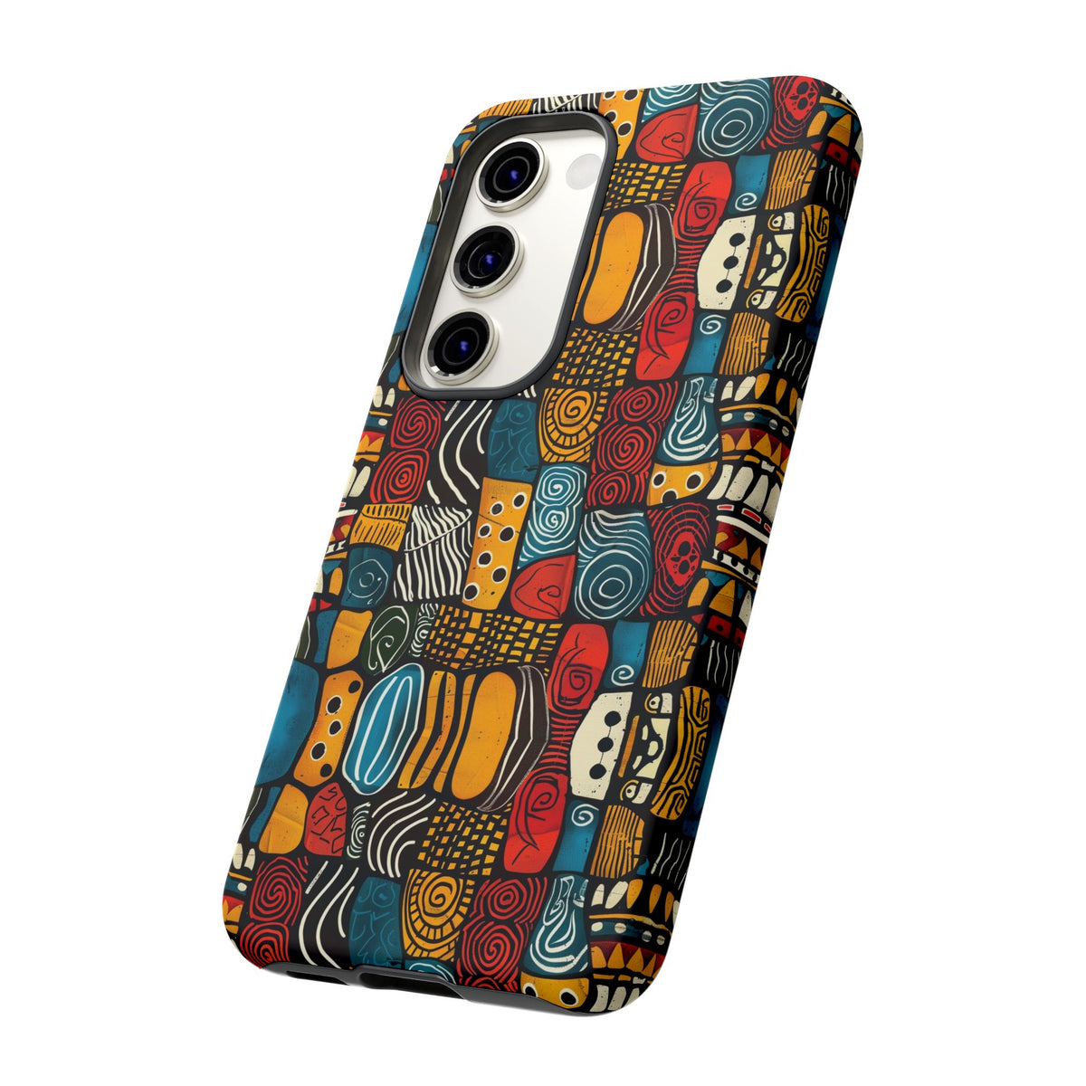 Stylish African Pattern Phone Case – Unique and Vibrant Protection 159