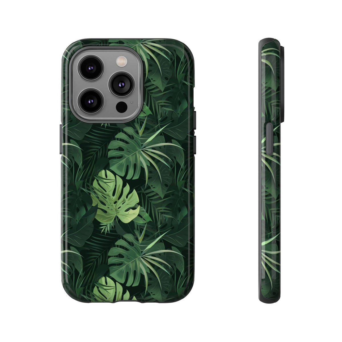 Jungle Pattern Phone Case – Exotic & Lush Design for Your Phone 335