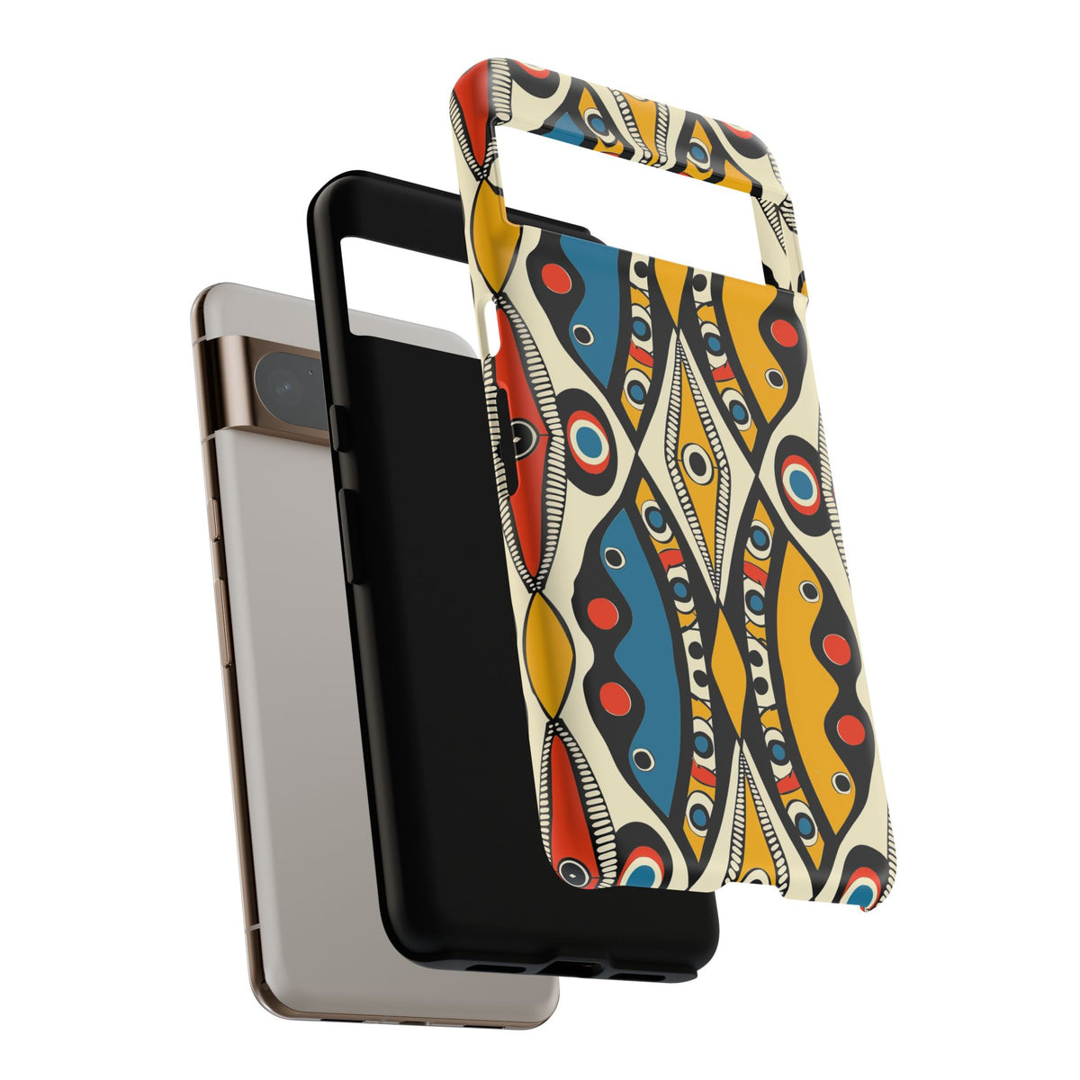 Stylish African Pattern Phone Case – Unique and Vibrant Protection 180