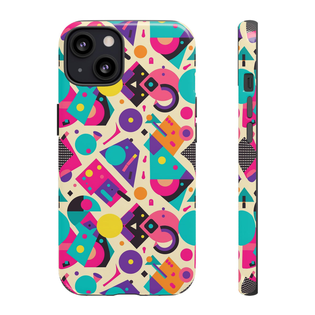 Retro 80s Seamless Phone Case – Vintage Style Meets Modern Protection 199