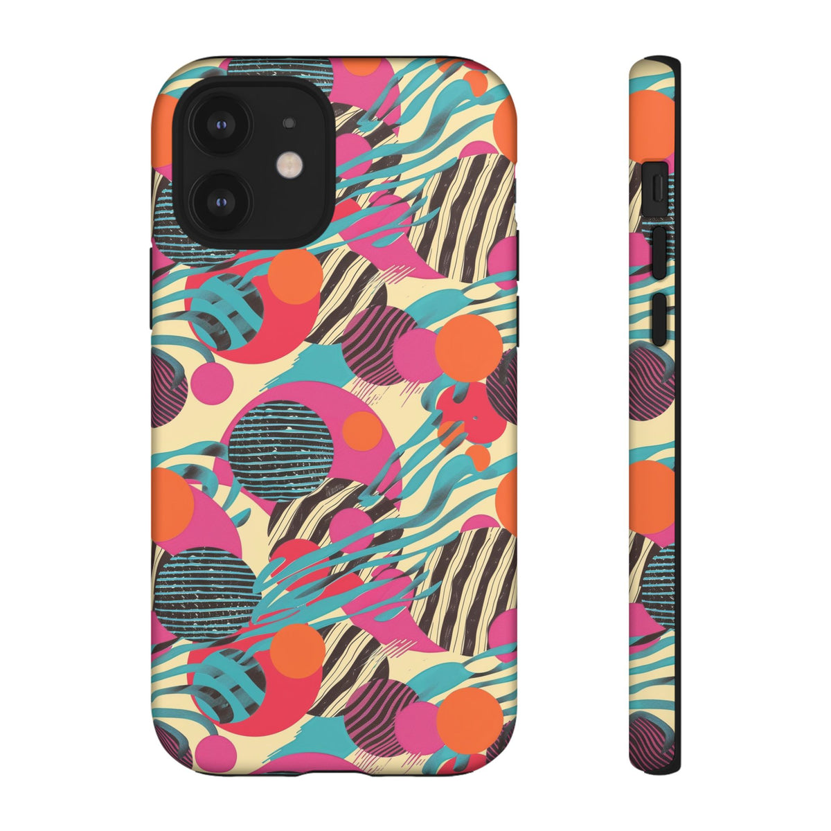 Retro 80s Seamless Phone Case – Vintage Style Meets Modern Protection 167