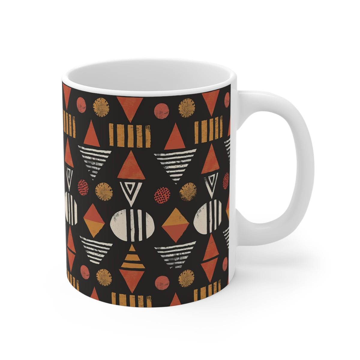All-Over African Pattern Coffee Mug 301