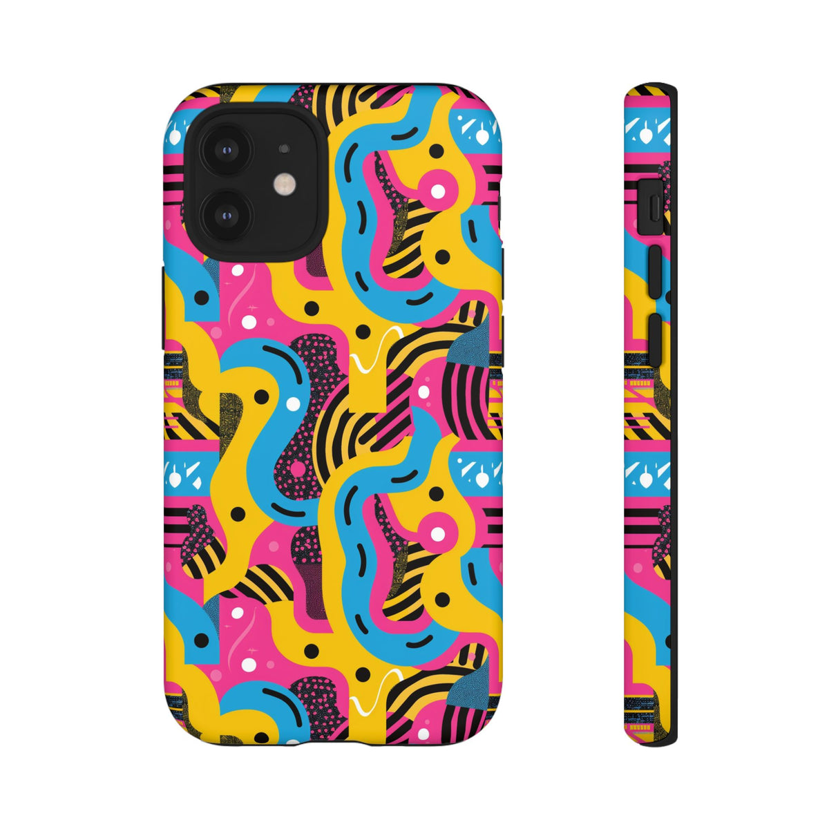 Retro 80s Seamless Phone Case – Vintage Style Meets Modern Protection 109