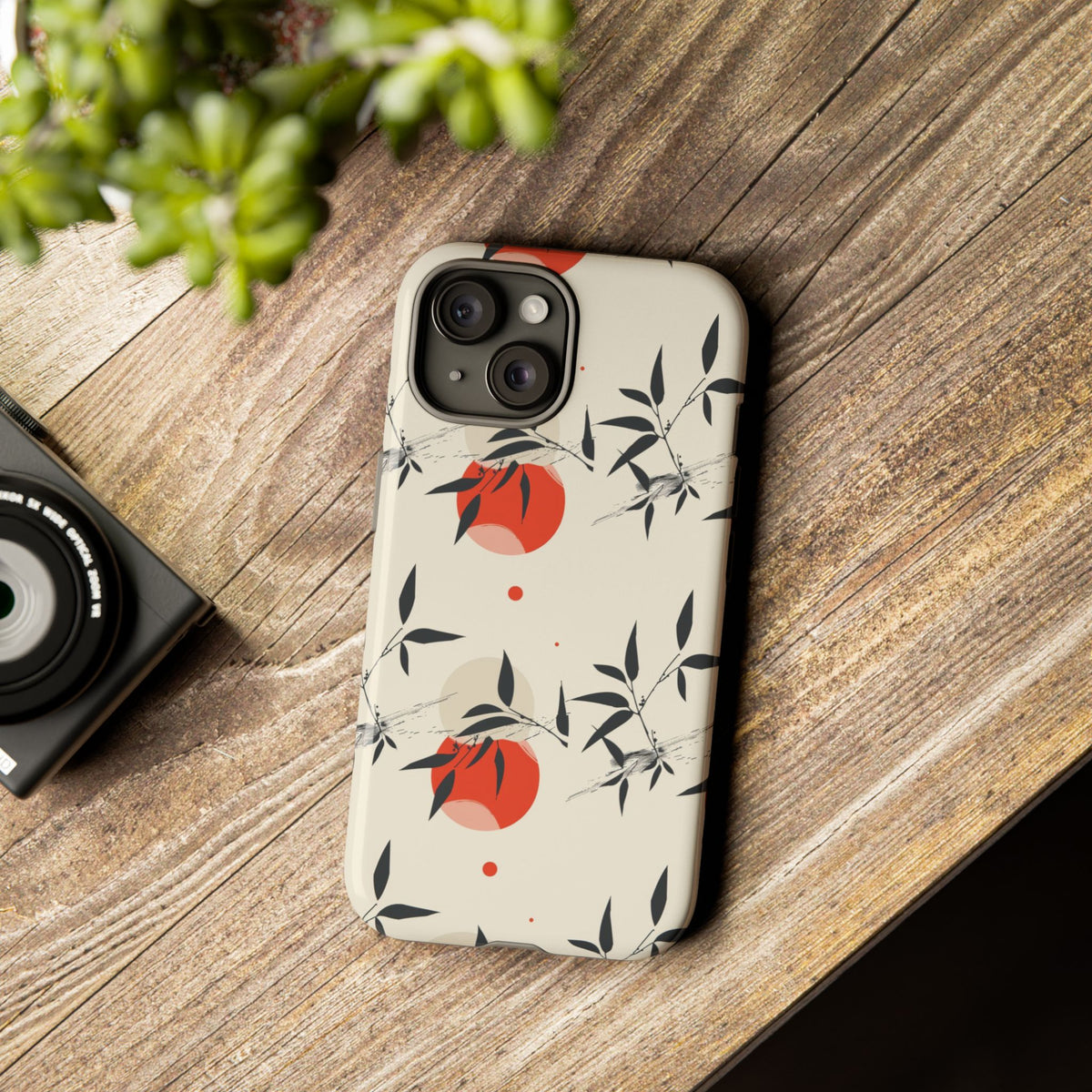 Japanese Pattern Phone Case – Elegant & Timeless Design for Your Phone 002