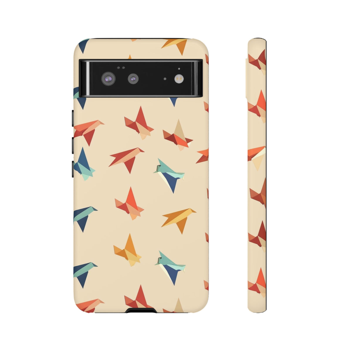 Birds Seamless Pattern Phone Case – Elegant and Timeless Avian Design 4