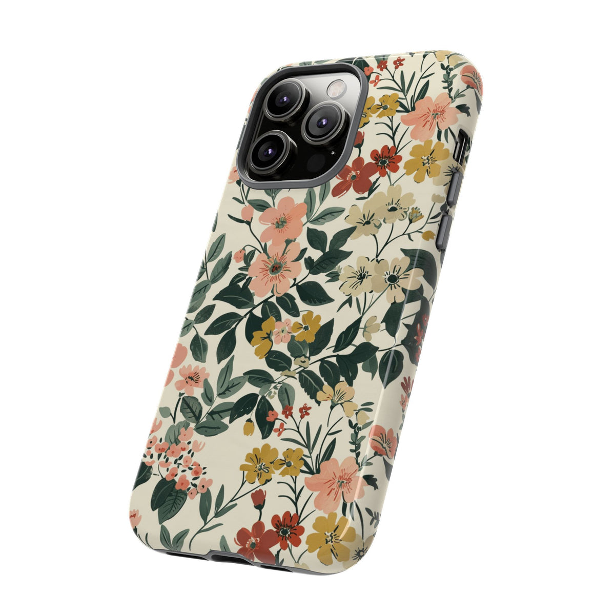 Flower-Themed Phone Case – Elegant Protection with a Floral Twist