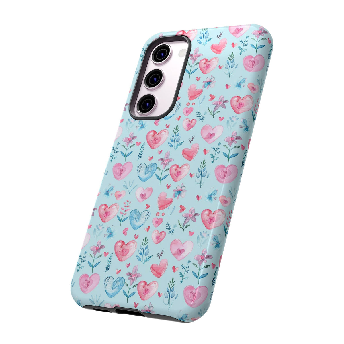 Heart Pattern Phone Case – Stylish & Loving Design for Your Device 228