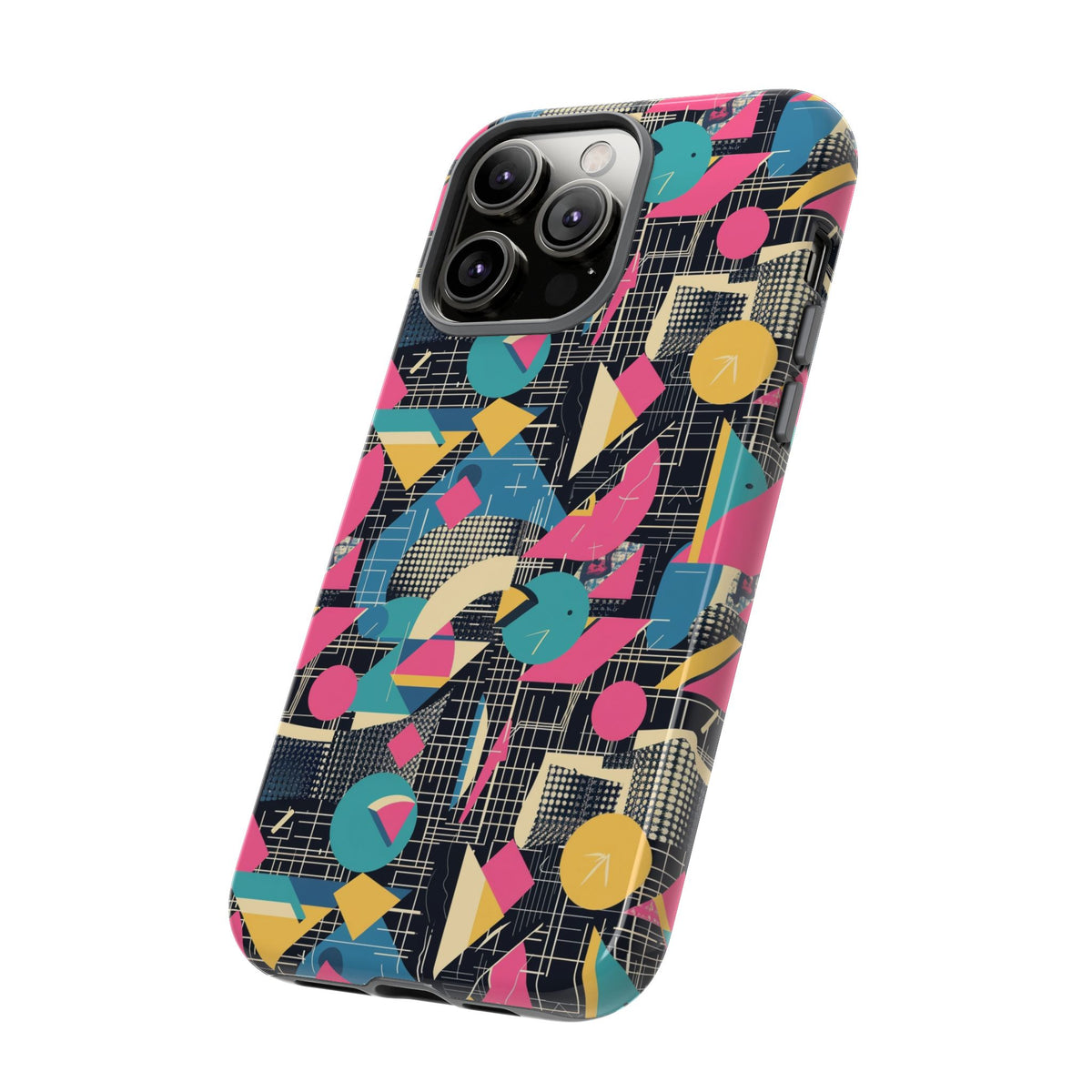 Retro 80s Seamless Phone Case – Vintage Style Meets Modern Protection 266