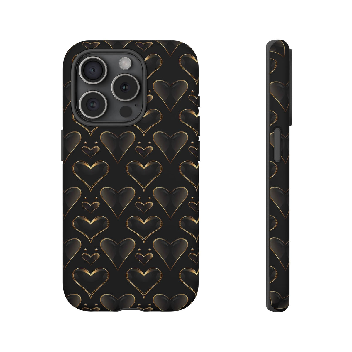 Heart Pattern Phone Case – Stylish & Loving Design for Your Device 362