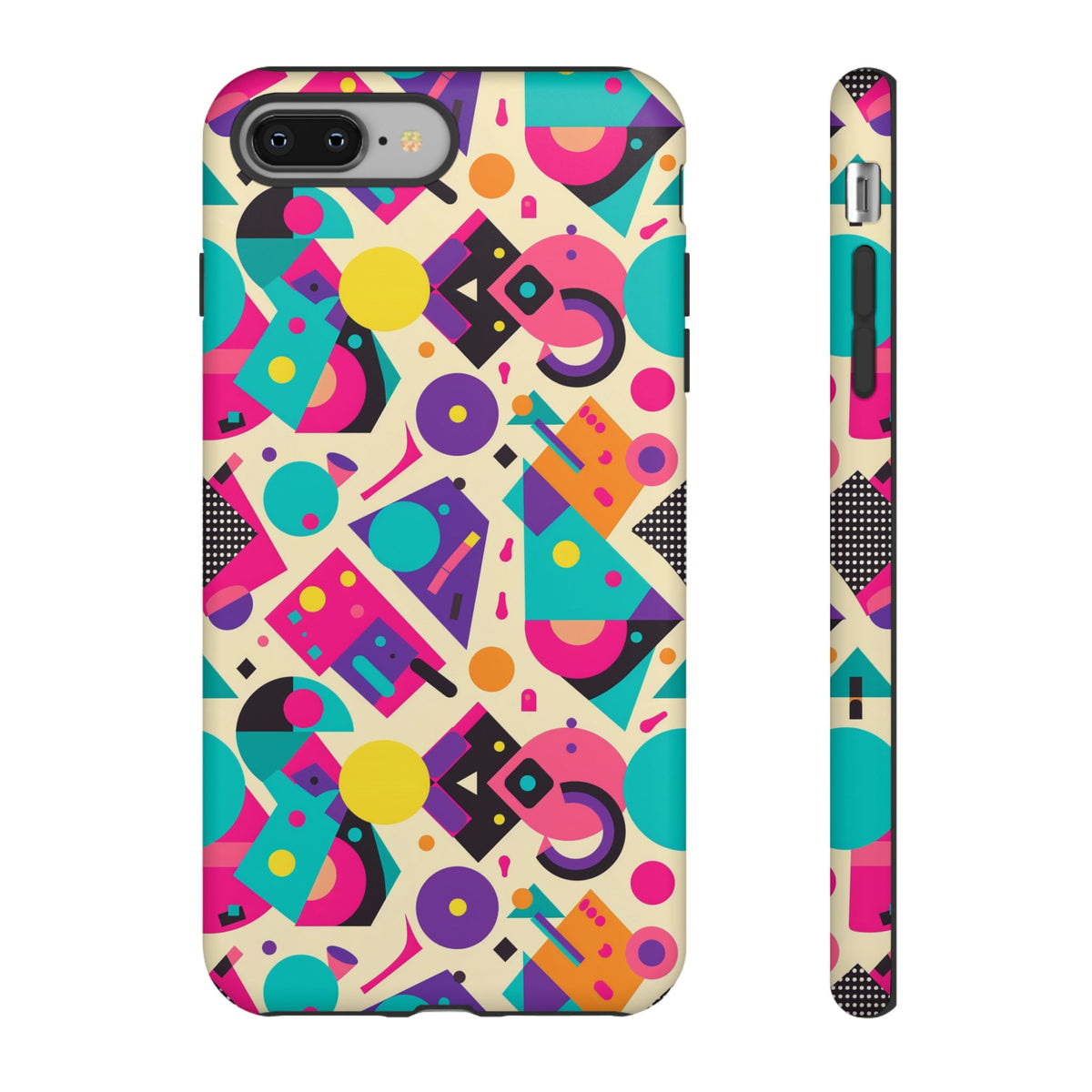 Retro 80s Seamless Phone Case – Vintage Style Meets Modern Protection 199