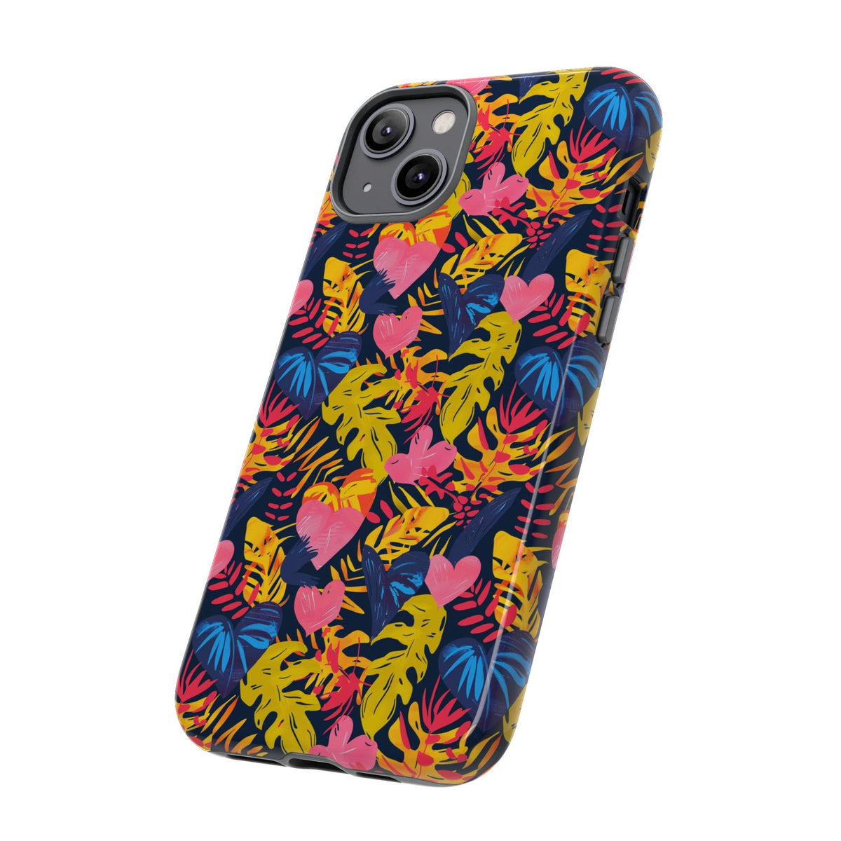 Heart Pattern Phone Case – Stylish & Loving Design for Your Device 360