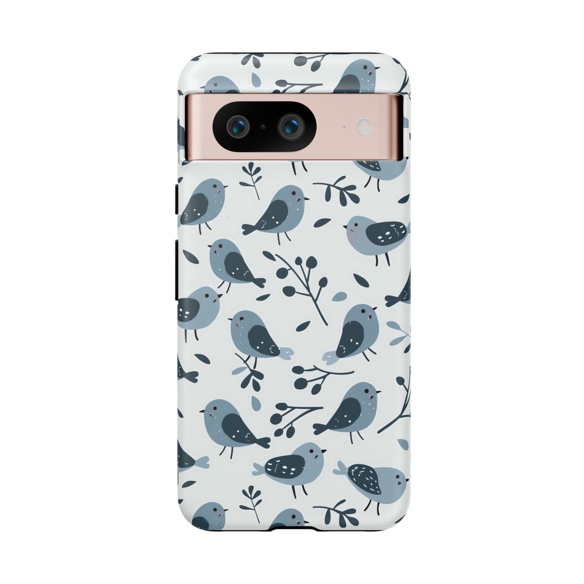 Birds Seamless Pattern Phone Case – Elegant and Timeless Avian Design 10