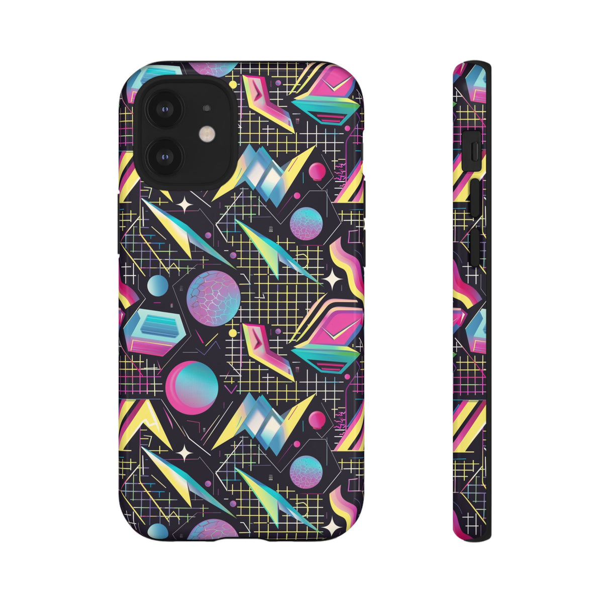 Retro 80s Seamless Phone Case – Vintage Style Meets Modern Protection 086