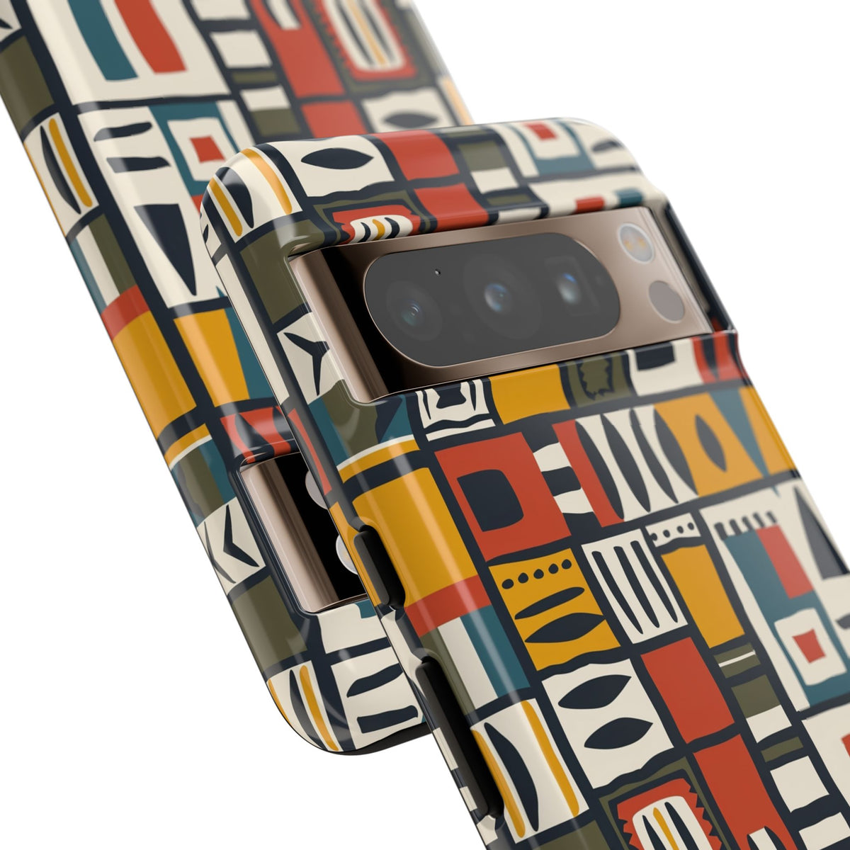 Stylish African Pattern Phone Case – Unique and Vibrant Protection 013