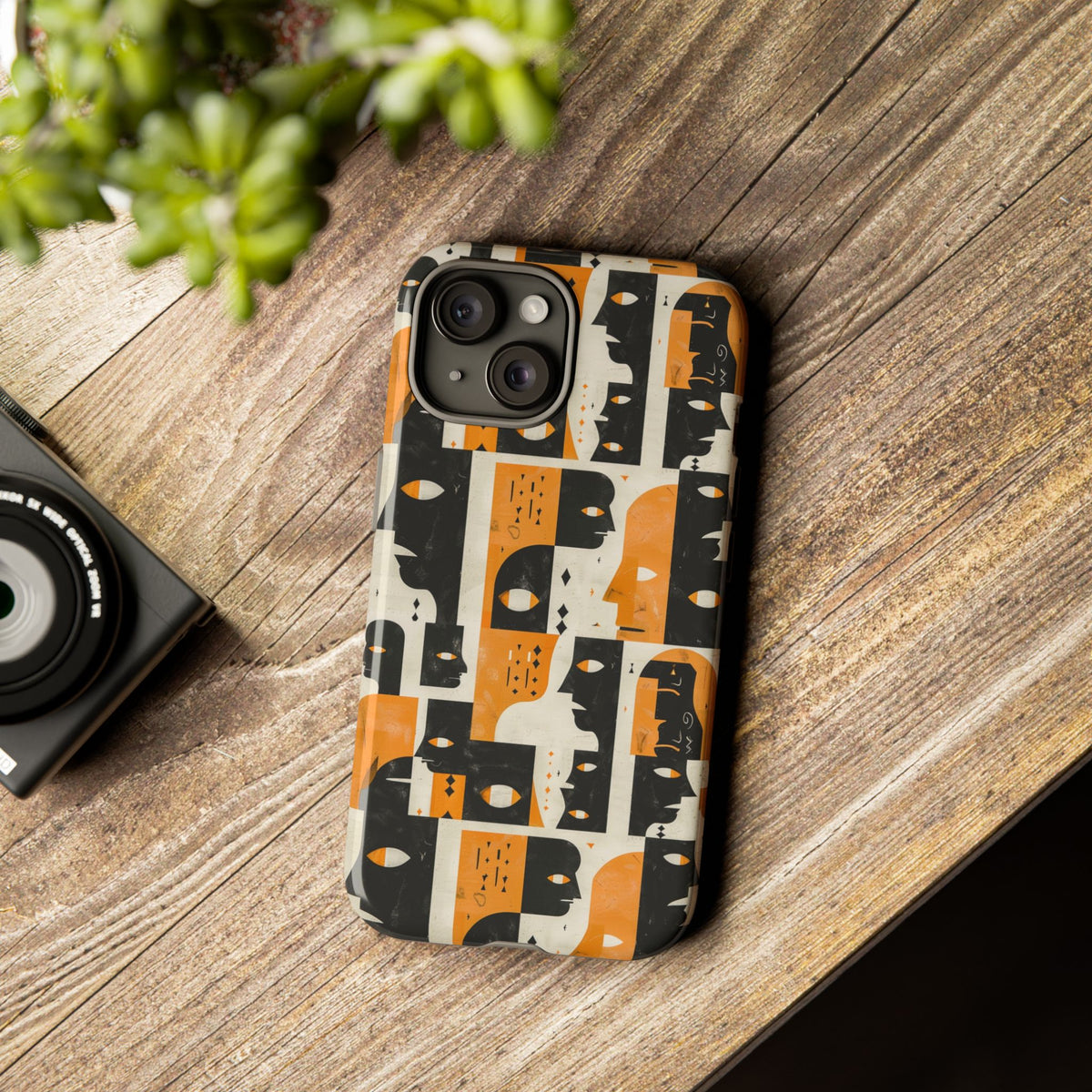 Stylish African Pattern Phone Case – Unique and Vibrant Protection 207