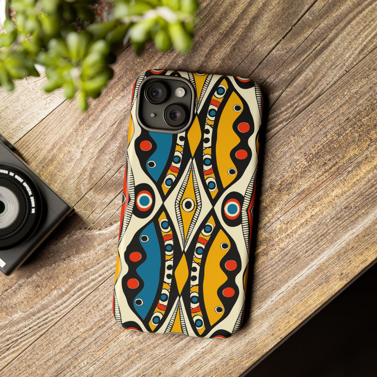 Stylish African Pattern Phone Case – Unique and Vibrant Protection 180