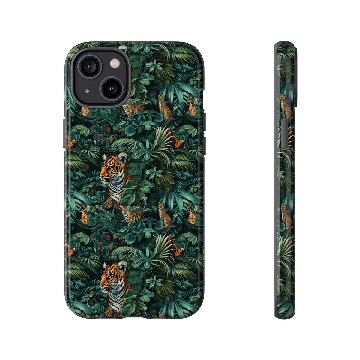 Jungle Pattern Phone Case – Exotic & Lush Design for Your Phone 326