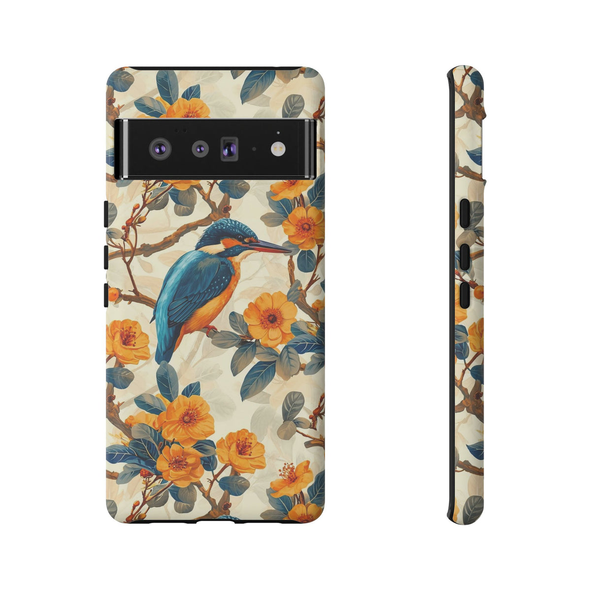 Birds Seamless Pattern Phone Case – Elegant and Timeless Avian Design