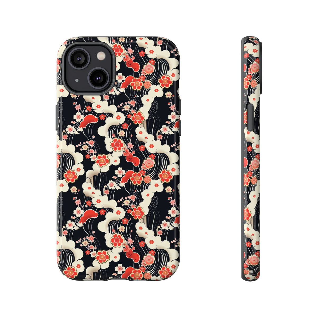 Japanese Pattern Phone Case – Elegant & Timeless Design for Your Phone 478