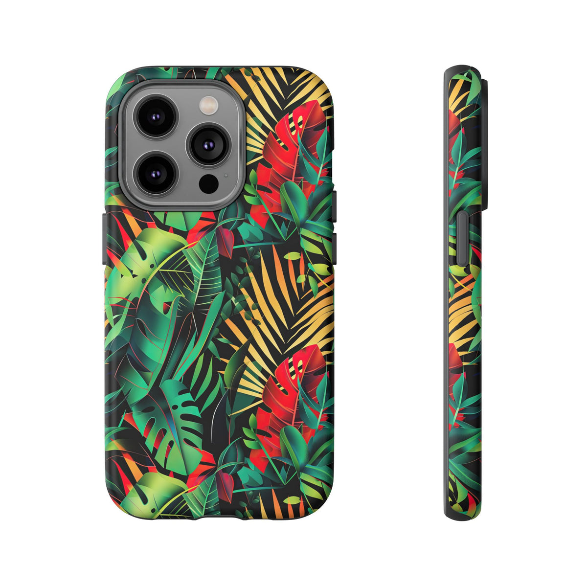 Jungle Collage Phone Case – Vibrant & Durable Nature-Inspired Protection