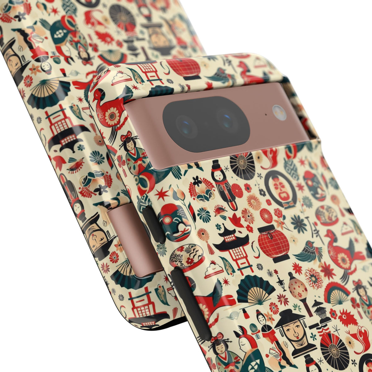 Japanese Pattern Phone Case – Elegant & Timeless Design for Your Phone 471