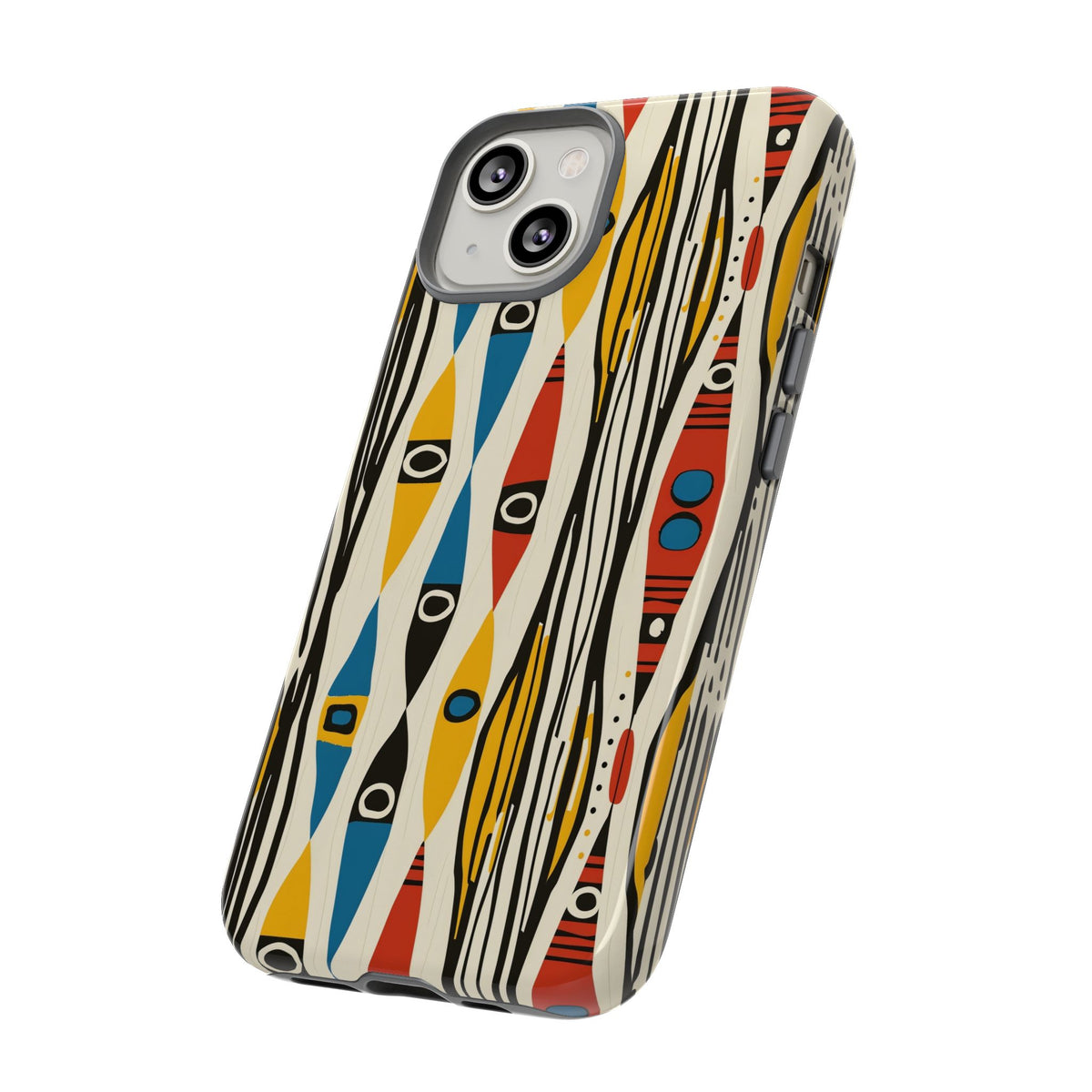 Stylish African Pattern Phone Case – Unique and Vibrant Protection 202