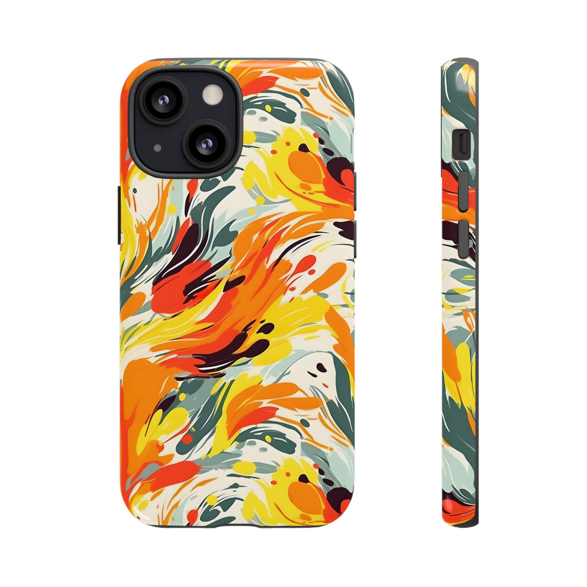 Abstract Painting Design Phone Case – Modern Art-Inspired Phone Cover 5