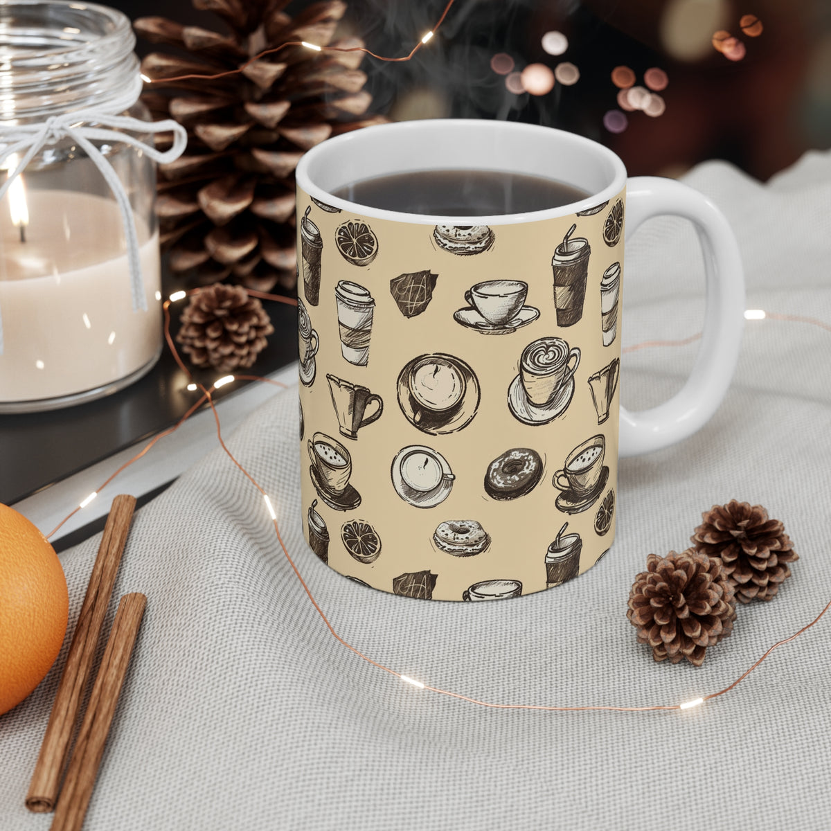 Coffee-Themed Coffee Mug - Sip in Style 195