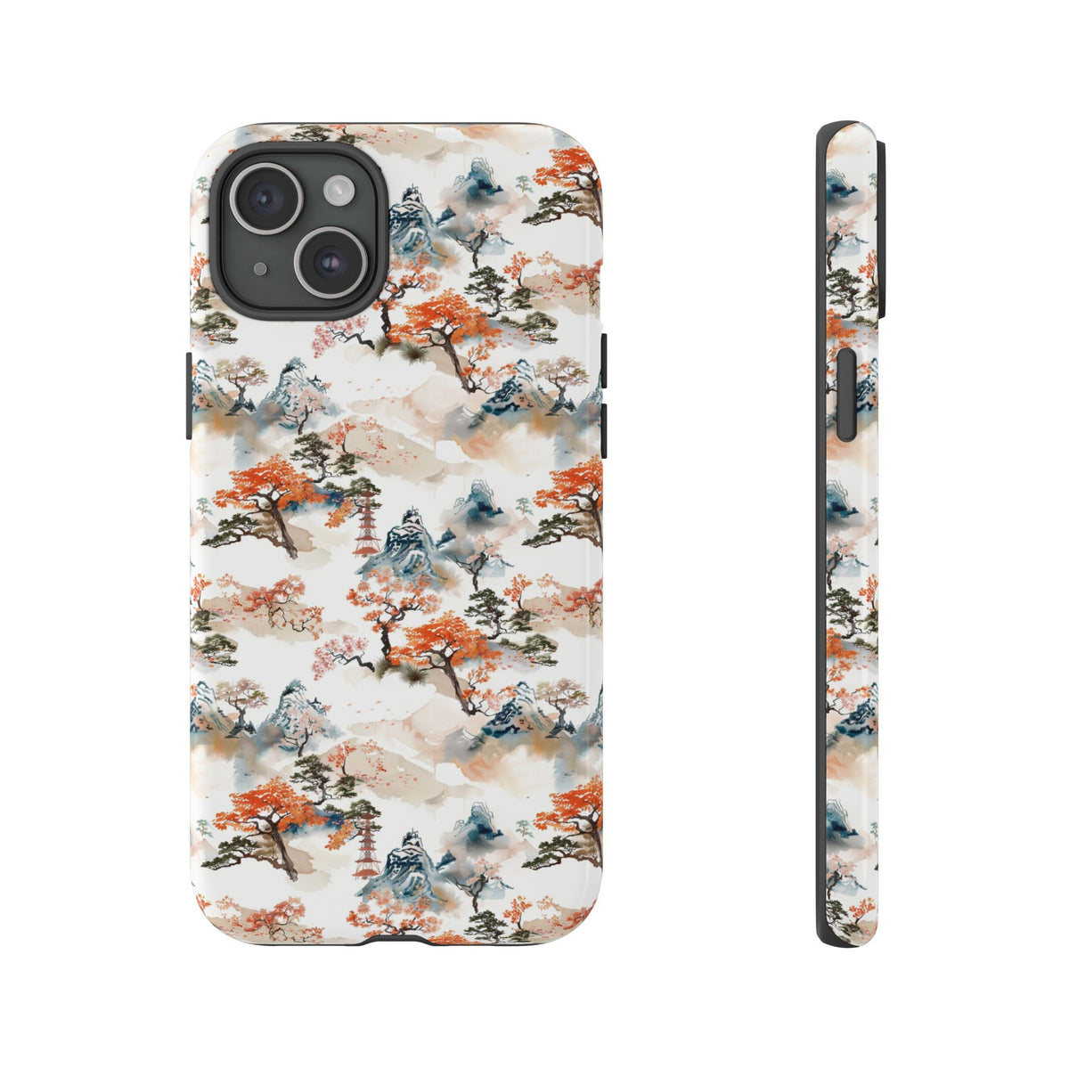 Japanese Pattern Phone Case – Elegant & Timeless Design for Your Phone 506