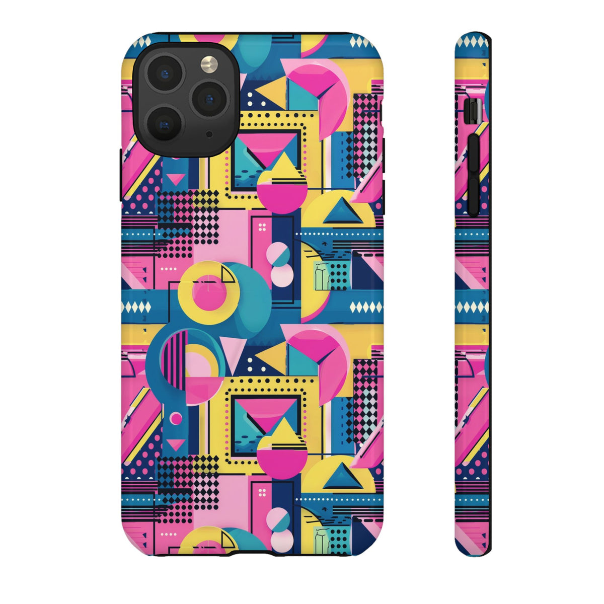 Retro 80s Seamless Phone Case – Vintage Style Meets Modern Protection 090